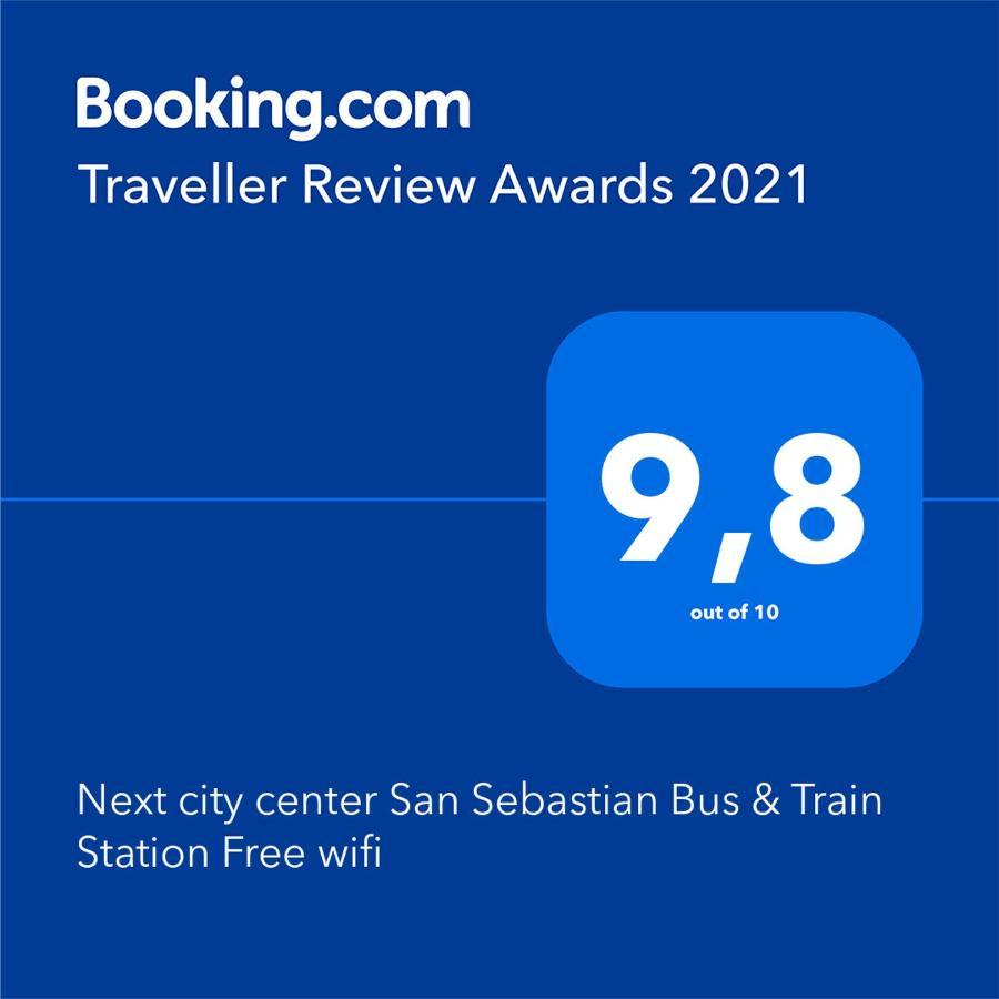 Next City Center San Sebastian Bus & Train Station Free Wifi Luaran gambar